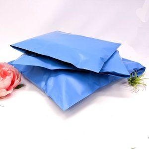 Blue PolyMailers 35 – 10 x 13  + Free TY Stickers